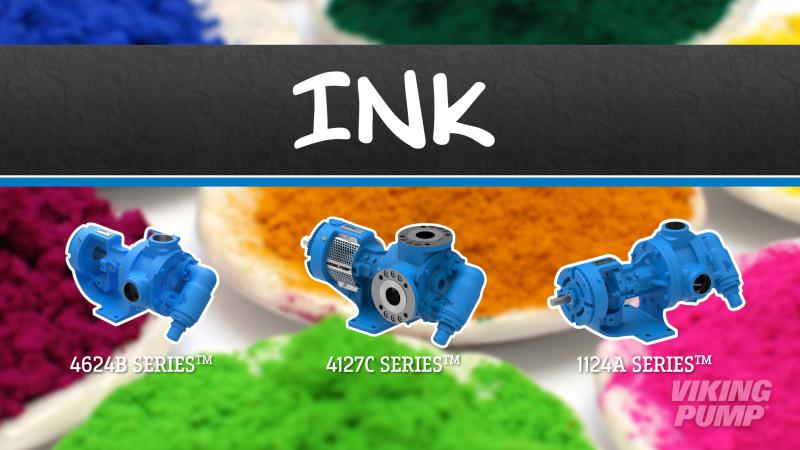 colorful banner showing ink pigment and some viking pumps