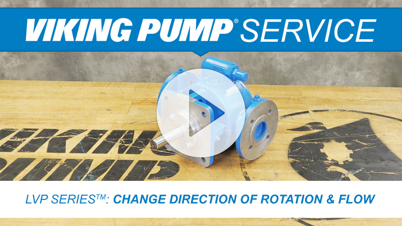 LVP Series™ | Change Direction of Rotation and Flow