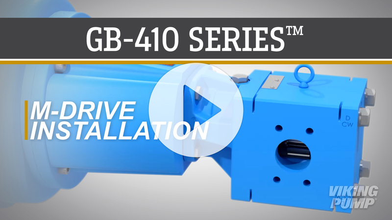 GB-410 Series™ M-drive installation