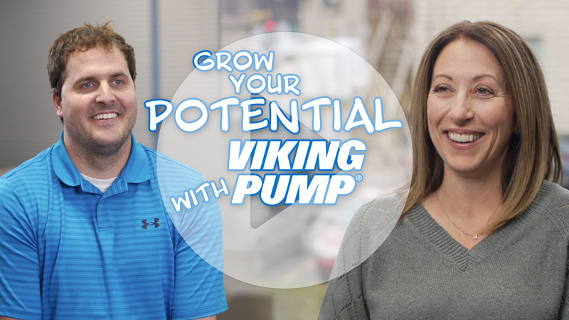 thumbnail image about career growth at Viking Pump