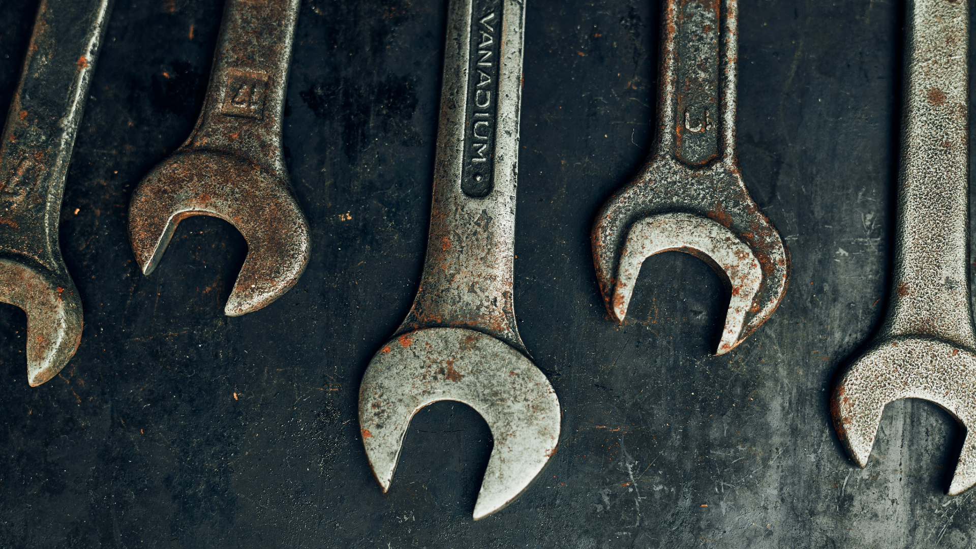 photo of some used wrenches