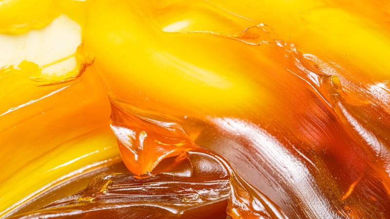 image of yellowy grease